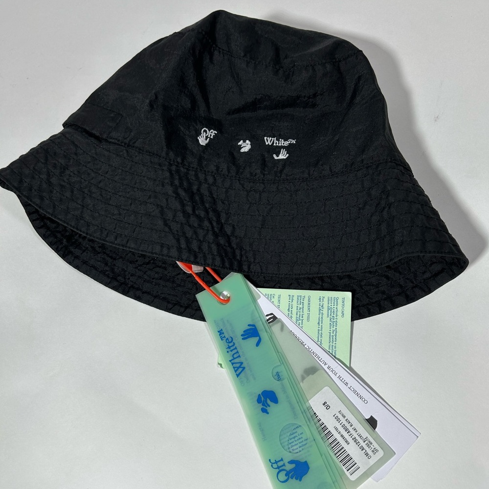 Off White Logo Bucket BNWT